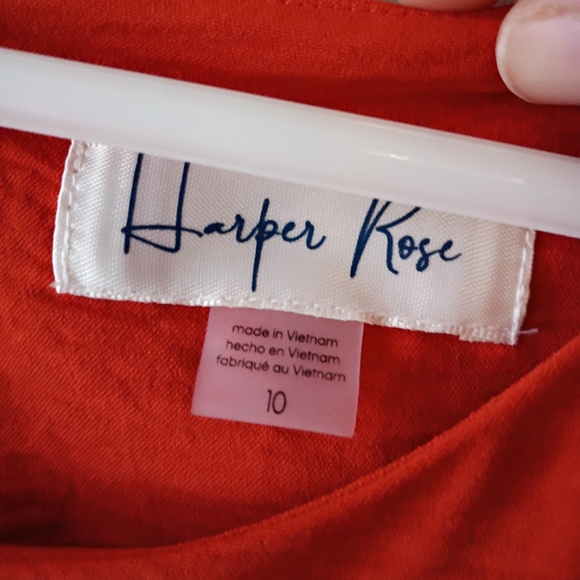 Harper Rose Women's Long Balloon Sleeve Shift Size 10 - Picture 5 of 16